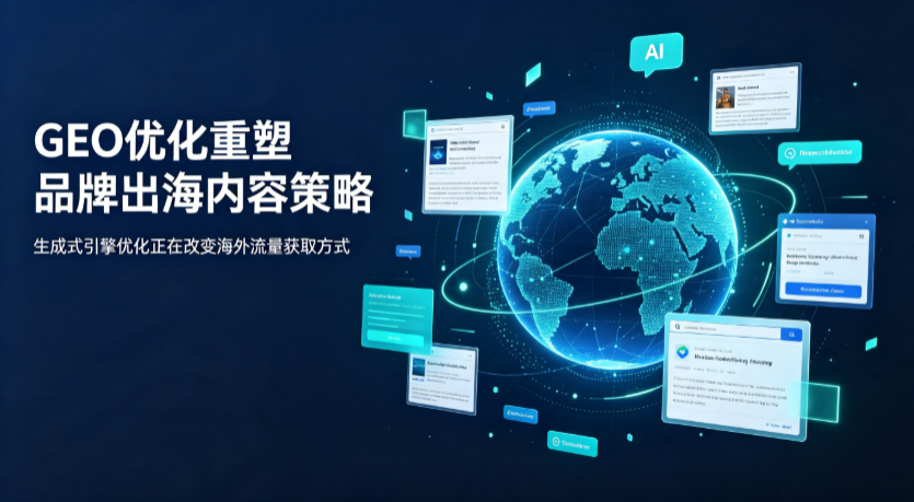 市中区AI 时代 GEO 兴起，品牌出海内容策略迎来重大调整